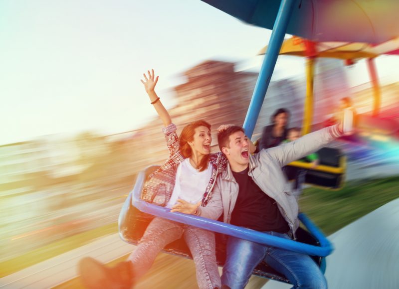 pretpark plezier